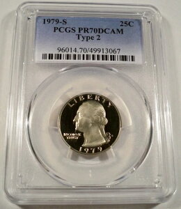 1979-S 25�Z���g PCGS PR70DCAM T2 ���V���g�� �N�H�[�^�[�v���[�t �f�B�[�v�J���I PR 70 DC