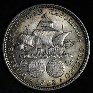 1893�N�R�����r�A�����L�O�n�[�t�h�� BU UNC MS E757 AWCB