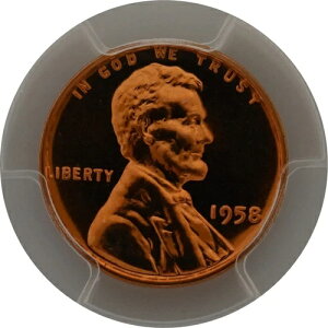 PR67RD 1958�N���b�h�E�B�[�g�����J�[���y�j�[PCGS�O���[�h�v���[�tP-�~���gEXACT�R�C����1��