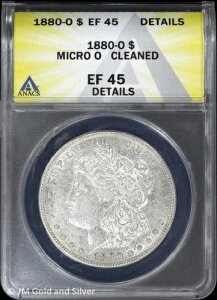 1880-O 1�h�������K����� ANACS EF 45 �ڍ� | Micro O XF