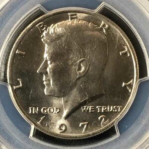 1972�N 50�Z���g �P�l�f�B �n�[�t�_���[ PCGS MS64 83071329 �R�C��6���Z�b�g