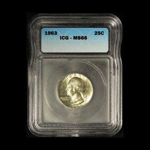 1963�N 25�Z���g ���V���g�� �N�H�[�^�[�h�� ICG MS66 - ���������i�A�����J�j