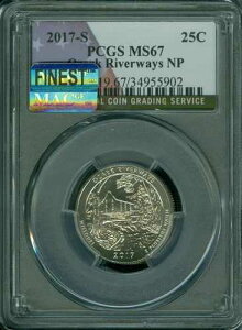 2017 S �I�U�[�N ���o�[�E�F�C�Y �t���b�O �N�H�[�^�[ PCGS MS67 PQ MAC FINEST MAC �X�|�b�g���X *