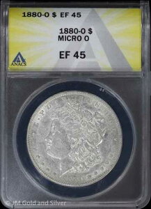 1880-O 1�h�� �����K����� ANACS EF 45 | �}�C�N�� O XF
