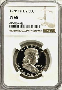 1956�N �v���[�t �t�����N���� �n�[�t NGC PR68�A�\�ʃJ���I�t��