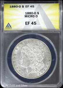 1880-O 1�h�� �����K����� ANACS EF 45 | �}�C�N�� O XF
