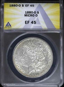 1880-O 1�h�� �����K����� ANACS EF 45 | �}�C�N�� O XF