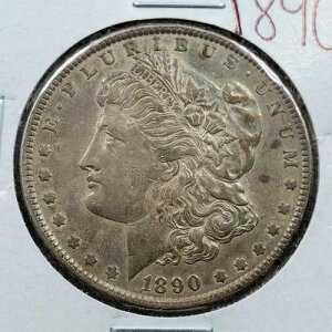 1890�N P ���[�K�� 90% �V���o�[ �C�[�O�� �h�� �R�C�� ���� AU �� UNC �g�[��
