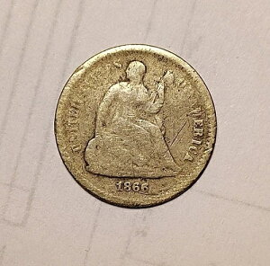 1866�N S ���Ȍ^���R�̏��_���n�[�t�_�C���i�\�ʂ����e���j