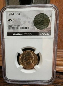 1944�N S �W�F�t�@�[�\���j�b�P�� MS 65 NGC�V���o�[�u�o�Y�[�J�o�b�O�j�Ёv�u���I���v���X