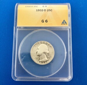1932�N D �V���o�[ ���V���g�� �N�H�[�^�[ �L�[�f�[�g �x�^�[ ���A �f���o�[ ANACS G 6
