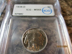 1938-D �o�b�t�@���[ �j�b�P�� RPM #2 D OVER D ICG MS65 501