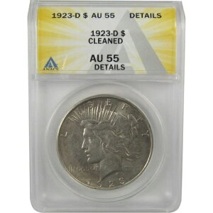 1923�N D �s�[�X�_���[ AU 55 �ڍ� ANACS �V���o�[ 1�h���R�C�� SKU:I22372