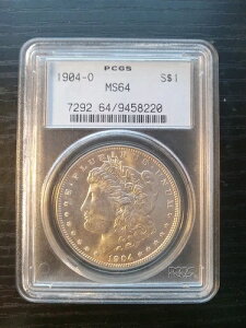 1904-0 �č������K����� PCGS �~���g�X�e�[�g 64 MS64 ��������!!