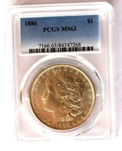 1886 P PCGS MS 63 VAM 6 High 6 LDS of 6B �Փ� n ���� �f���炵���T��!