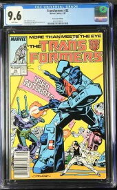 1987年 マーベル トランスフォーマー #32 ニューススタンド CGC 9.6 * 2025年1月新品ケース評価 *