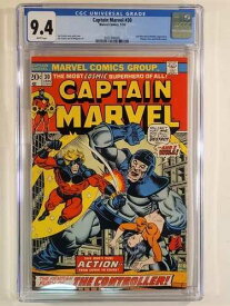 キャプテン・マーベル #30 CGC 9.4 1973 マーベルコミック サノス ジム・スターリン