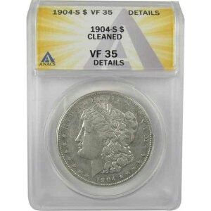 1904�N S �����K���E�_���[ VF 35 �ڍ� ANACS �V���o�[ 1�h���R�C�� SKU:I21175