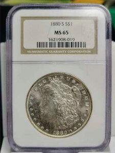 1880-S �����K����� NGC MS65