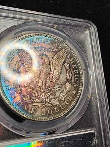 1885�N ���[�K�� �V���o�[ �h�� PCGS �O���[�h MS62 �Ǖi �R�C�� $1 �����X�^�[ �g�i�[ REV OBV