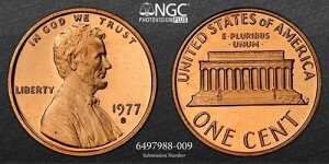 1977�N S �����J�[�� �Z���g �v���[�t 1C PF69 RD �E���g���J���I NGC �t�H�g�r�W����? �v���X SKU 3122