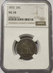 1872�N ���R�̏��_�� 25�Z���g�d�� NGC VG10 �`���C�X�I���W�i���\��