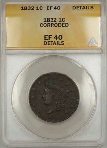 1832�N �R���l�b�g�w�b�h ���[�W�Z���g 1�Z���g�R�C�� ANACS EF-40 �ڍו��H����