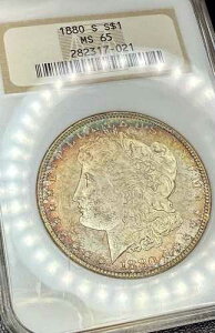 1880-S ���[�K����� ? �W�F��BU ���C���{�[�J���[�g�[�j���O ? NGC MS65