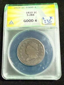 1810 �N���V�b�N�w�b�h 1�Z���g S-284 ANACS G 4
