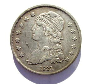 1831�N �L���b�v�t������ 25�Z���g �N�H�[�^�[�R�C�� �t�B���f���t�B�A������ �R���N�^�[���� ���t���� OBV SCR