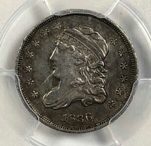 1836�N���L���b�v�h�o�X�g�n�[�t�_�C���BH10�Z���g�BPCGS XF�ڍׁB�I���W�i���Ɍ����܂��B