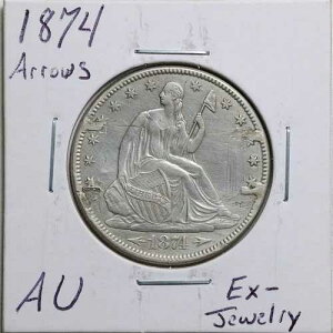1874�N���A���[�Y50�Z���g���Ȍ^���o�e�B�n�[�t�h���iAU�f�B�e�[���t���A������i #3427�j