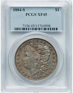 1884-S ���[�K���E�_���[ PCGS XF45