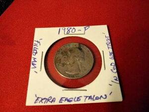 1980 �N P �N�H�[�^�[�A�h��Ԃ��ꂽ�~���g�}�[�N�A�ʒu����G���[�A�uIN COD WE TRUST�v�A���̑�...