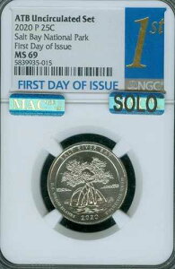 2020 D ���b�N�t�F���[ �N�H�[�^�[ NGC MS69 FDI MAC SOLO �ō��� �X�|�b�g���X *