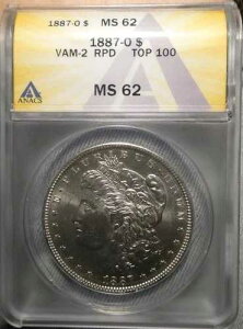 ANACS MS 62 1887-O VAM-2 �����K���E�_���[ / TOP 100