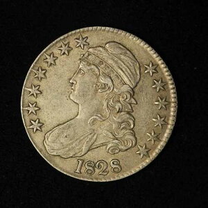 1828�N 50�Z���g �L���b�v�h�o�X�g �V���o�[�n�[�t�h�� - ���������i�č��j