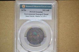 (1652�N��-1674�N) ���p�g���b�N�E�t�@�[�V���O - PCGS Fine Details. Martin 3c.2-Fb.2. R.6