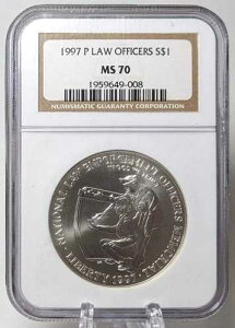 1997-P $1 �@���� NGC MS70