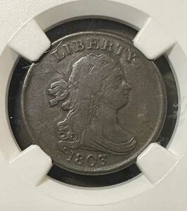 1803 1/2C �h���[�v�o�X�g �n�[�t�Z���g NGC VF �ڍ�