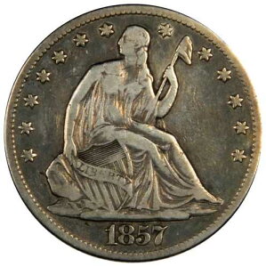 1857-O ���ȃn�[�t�h���d�� ~ ���ɔ������I���W�i�� VF/XF ~ ���荠���i! INV#3