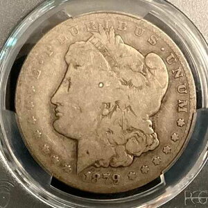 1879�N CC �L���b�v�h�_�C �J�[�\���V�e�B ���[�K�� �V���o�[�_���[ PCGS AG 03