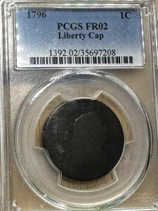 1796�N�� ���[�W�Z���g 1�Z���g �h���[�v�t�F�A 2 PCGS