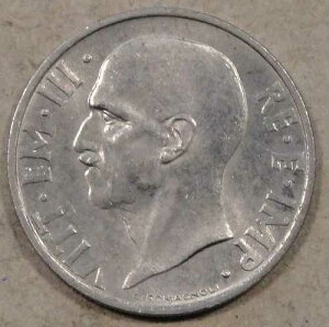 �C�^���A 1936-R 20 Centesimi ���� AU+ �L�[���t�R�C��!