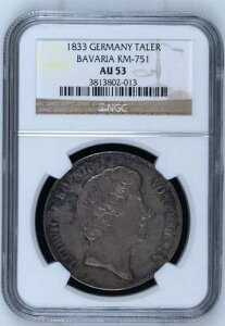 1833�N �h�C�c�A�M���a�� ��� �^�[���[�i�N���[�l�j NGC AU-53 �o�C�G���� - ����