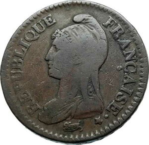 1799�N �t�����X�v����̃f�B���N�g���[�� �A���e�B�[�N�R�C�� ���R�̏��_ i78700