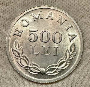 1946�N���[�}�j�A���A���~�j�E��500���C�B�����덷����эޗ��ߏ�BMS-BU