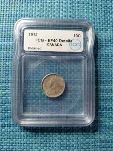 �J�i�_ 10�Z���g 1912�N KM-23 0.925 ICG EF-40 ��� 102825-10