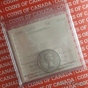 1958�N�J�i�_5�Z���g�j�b�P���ݕ� - ICCS PL 66 - �f���炵���R�C�� #coinsofcanada