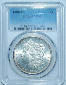 1880 O PCGS MS61 VAM-6A 8/7�C���[�����K���V���o�[�h��